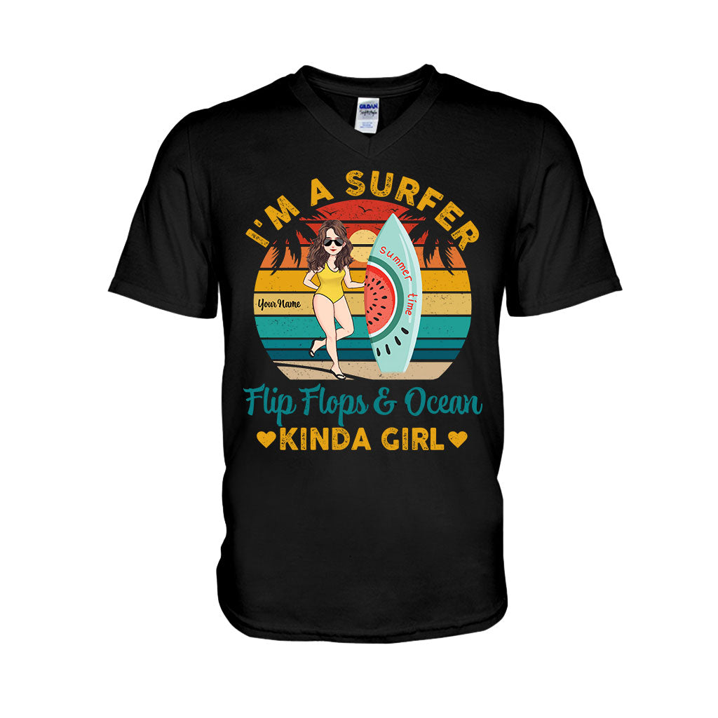 Je suis une tong - T-shirt et sweat à capuche de surf personnalisés