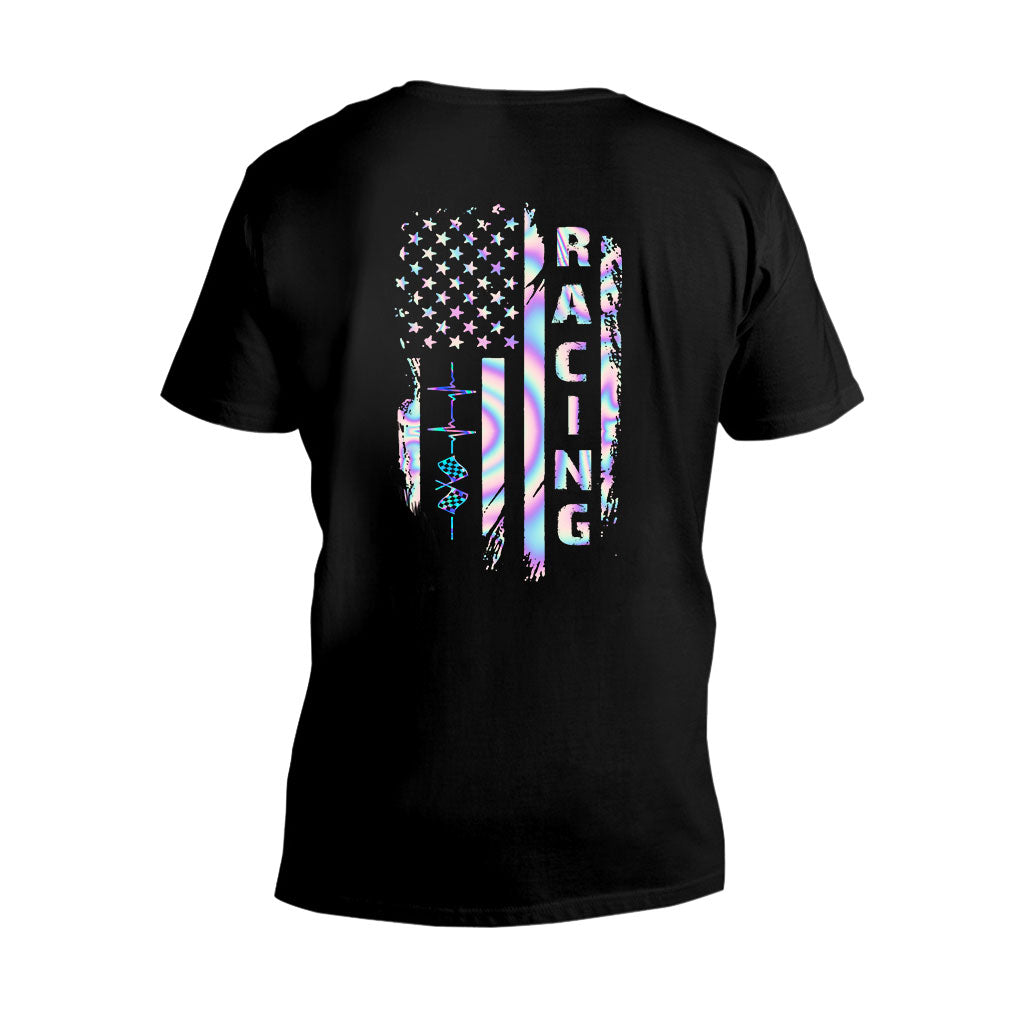 Liebe zum Rennsport – Personalisiertes T-Shirt und Hoodie zum Unabhängigkeitstag