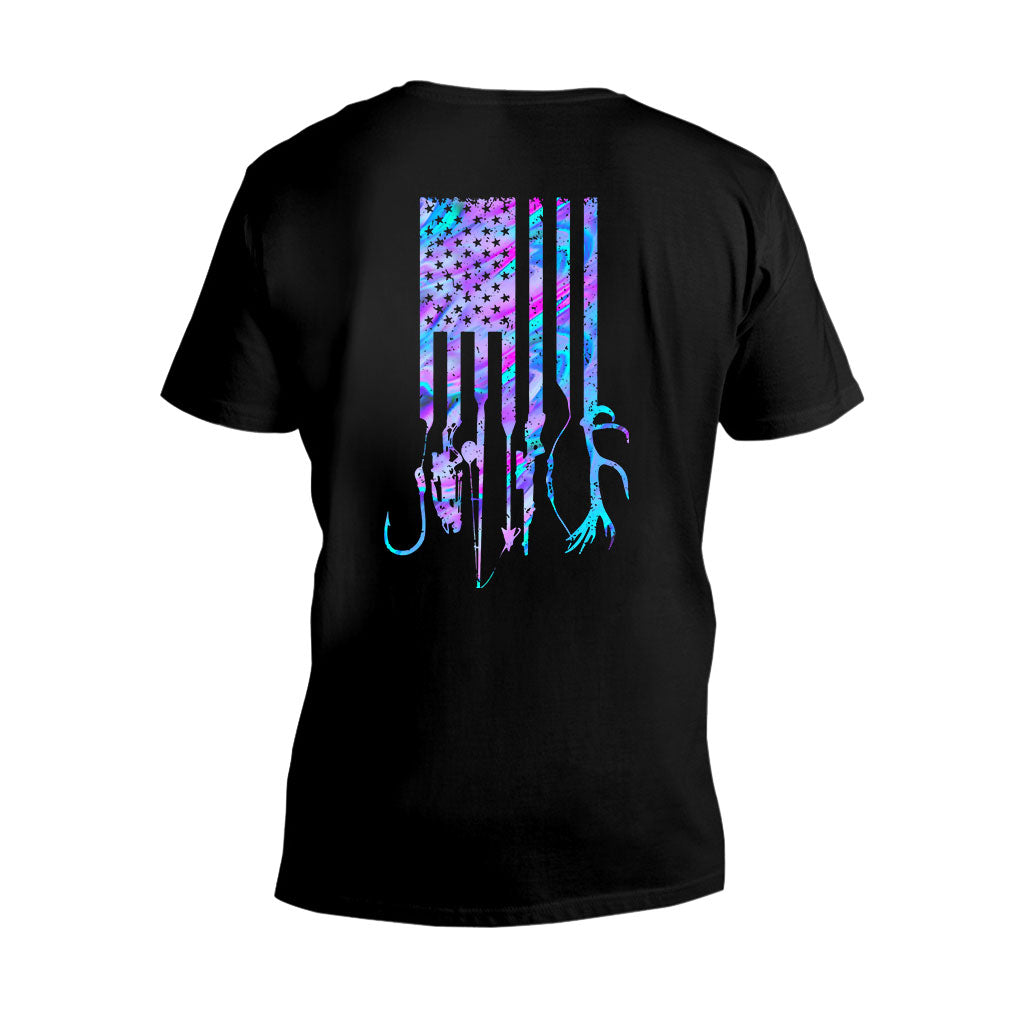 Love Fishing - Personalized Fishing T-shirt and Hoodie