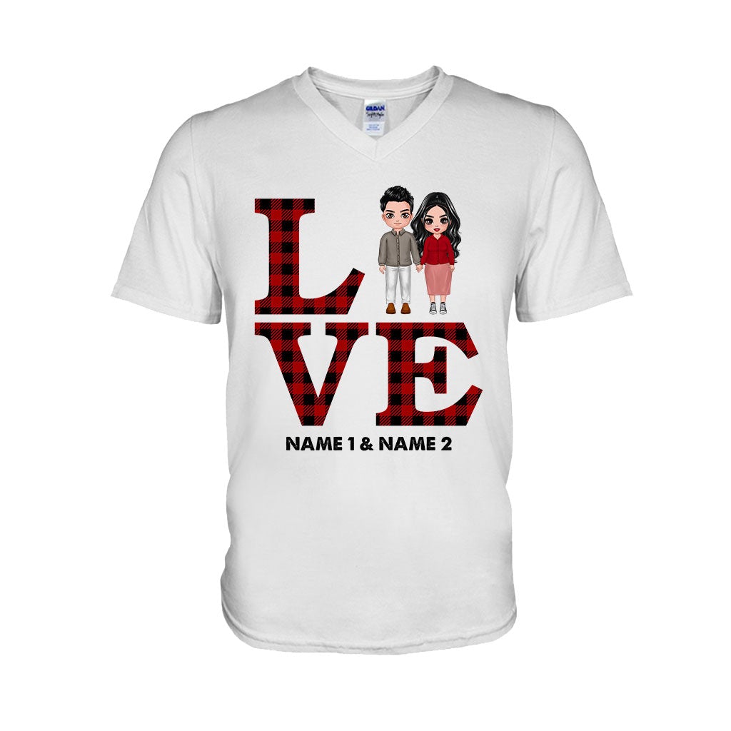 Love Couple - Personalized T-shirt and Hoodie
