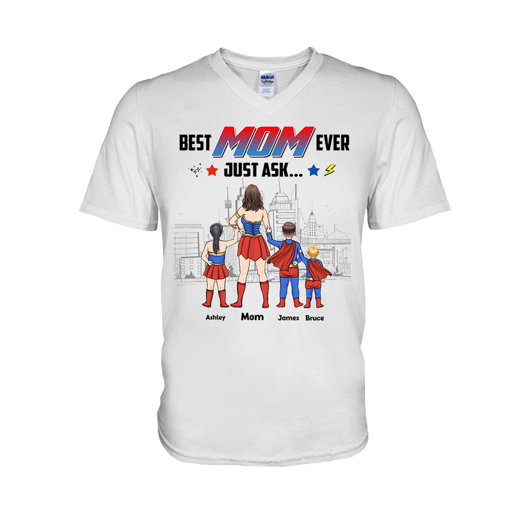 Supermom - Personalized Mother T-shirt and Hoodie