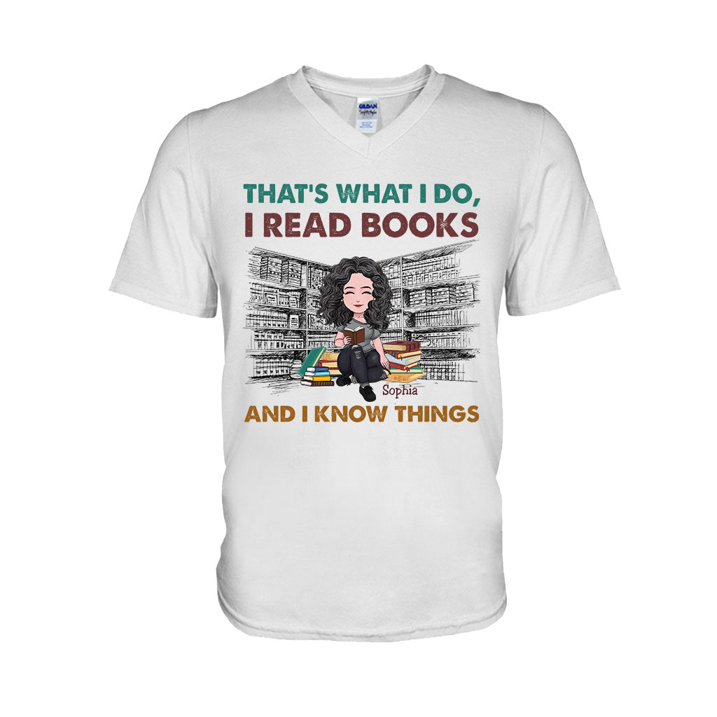 Das ist meine Lesedecke – personalisiertes Buch-T-Shirt und Hoodie