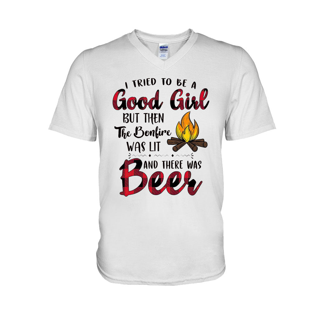 I Tried To Be A Good Girl - Camping T-shirt and Hoodie 112021