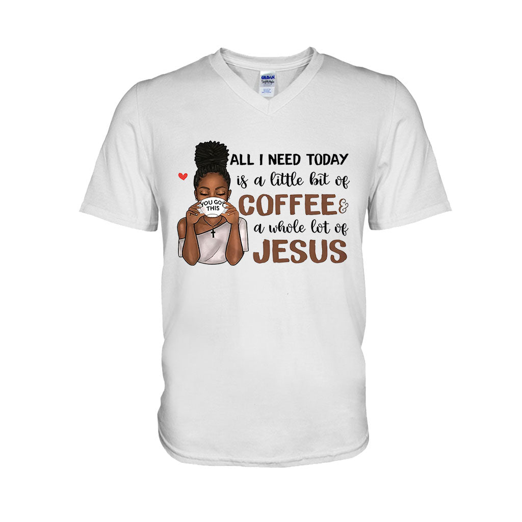Alles, was ich heute brauche – Personalisiertes T-Shirt und Hoodie für Afroamerikaner 1121