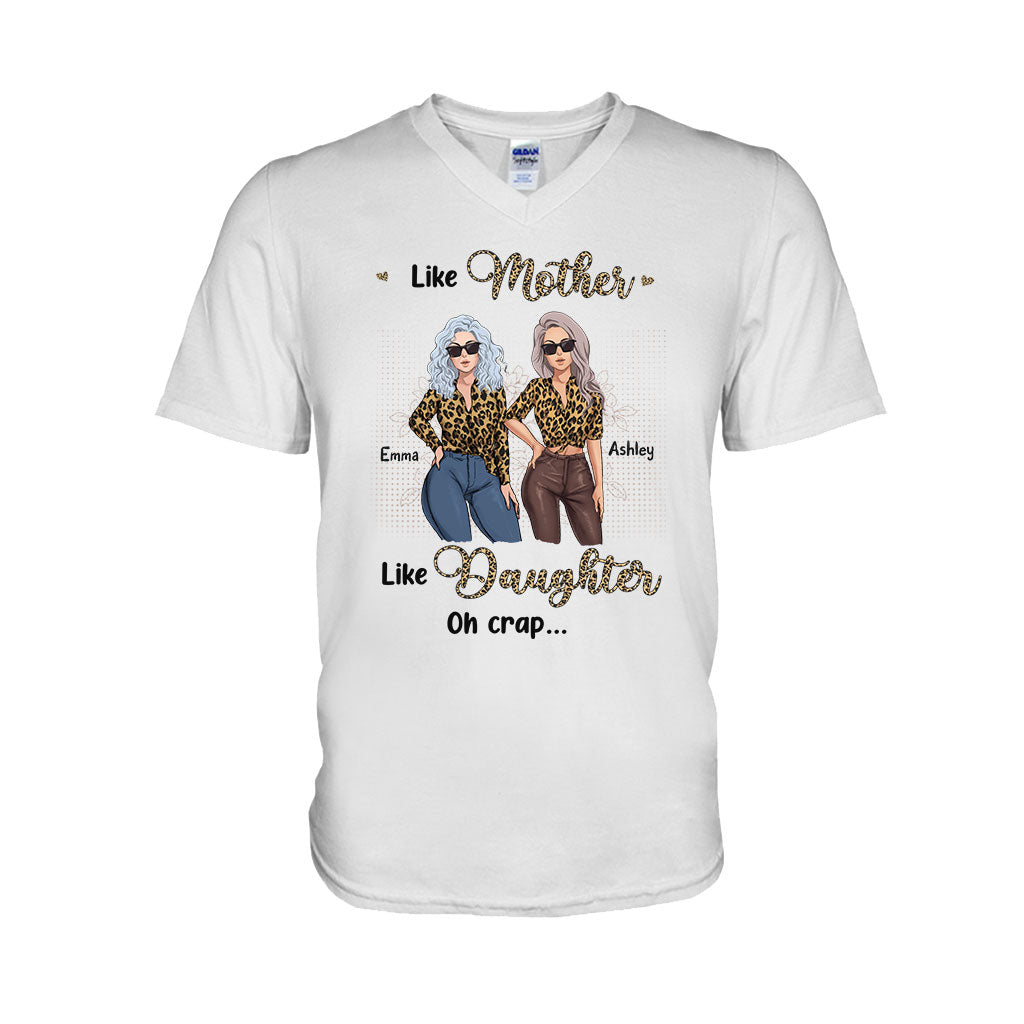 Like Mother Like Daughter - Personalized Mother's Day Mother T-shirt and Hoodie
