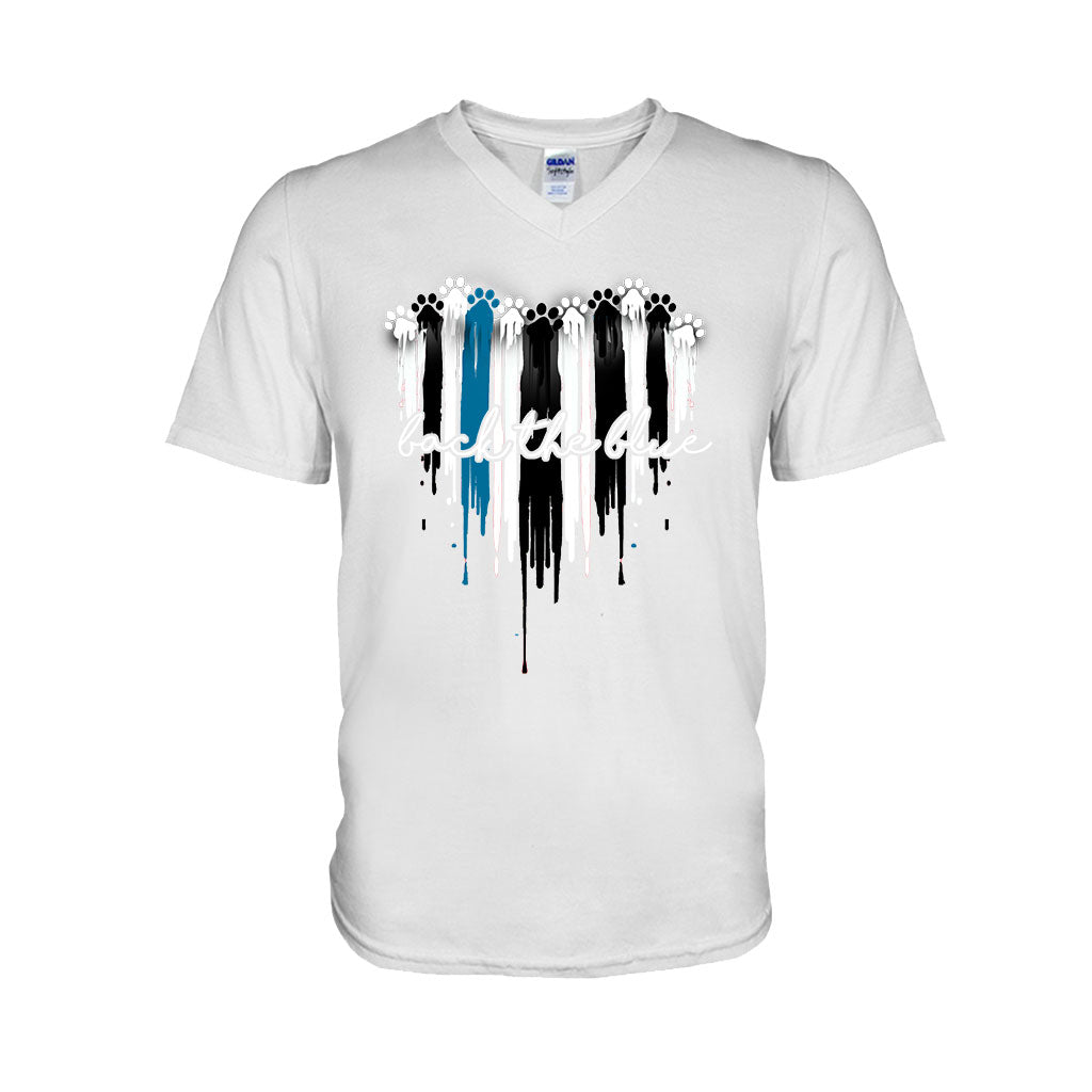 T-shirt et sweat à capuche Blue Heart - Policier 062021