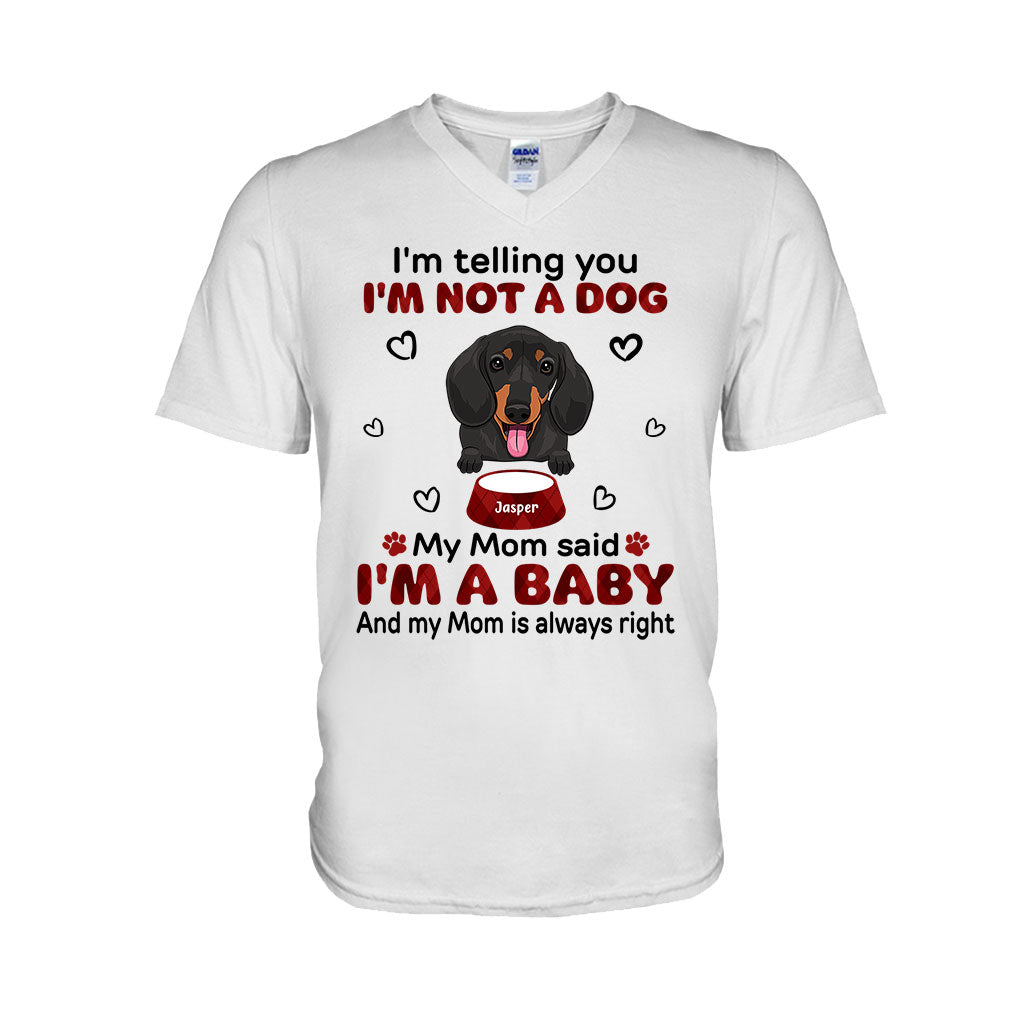 Je te le dis ! - T-shirt et sweat à capuche personnalisés pour chien
