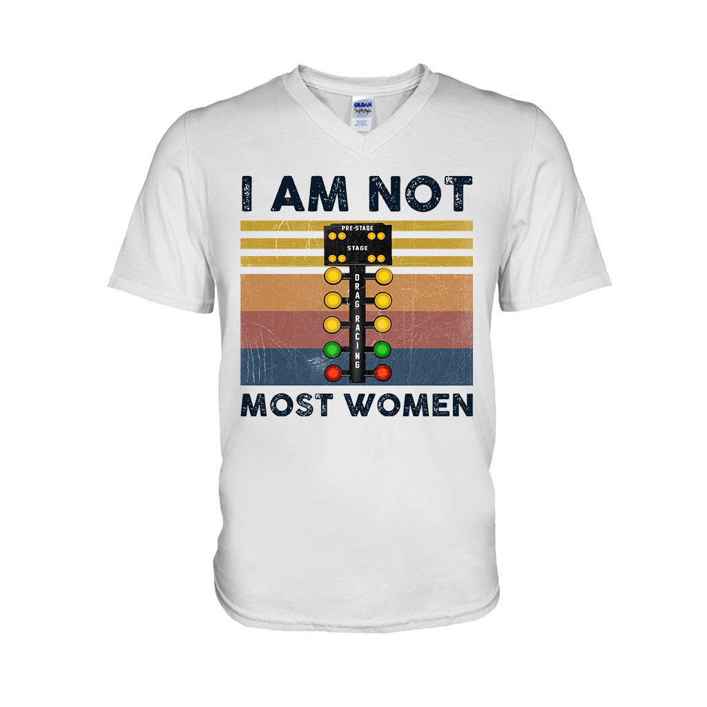 Ich bin nicht wie die meisten Frauen – Renn-T-Shirt und Hoodie 062021