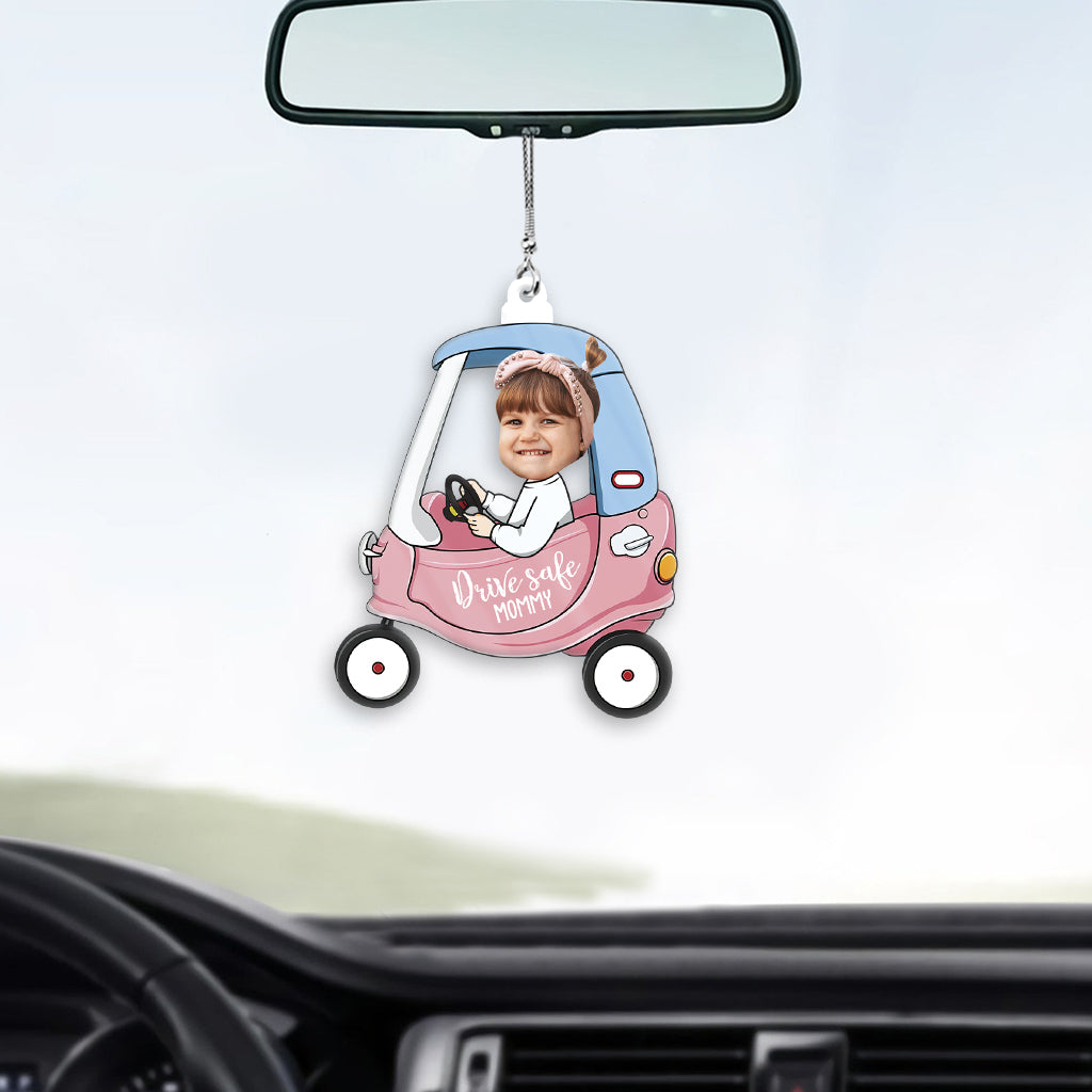 Drive Safe Daddy - Personalized Father Car Ornament