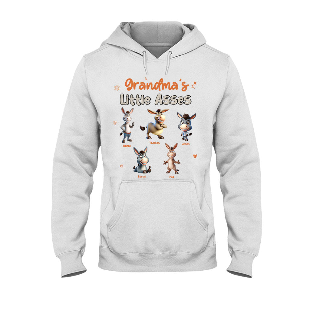 Grandma's Mom's Any Title Little Cuties - Personalized Grandma T-shirt And Hoodie