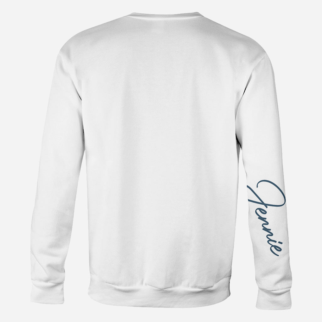 Volleyball Mom With Any Kid Name & Number - Personalized Volleyball All Over Shirt