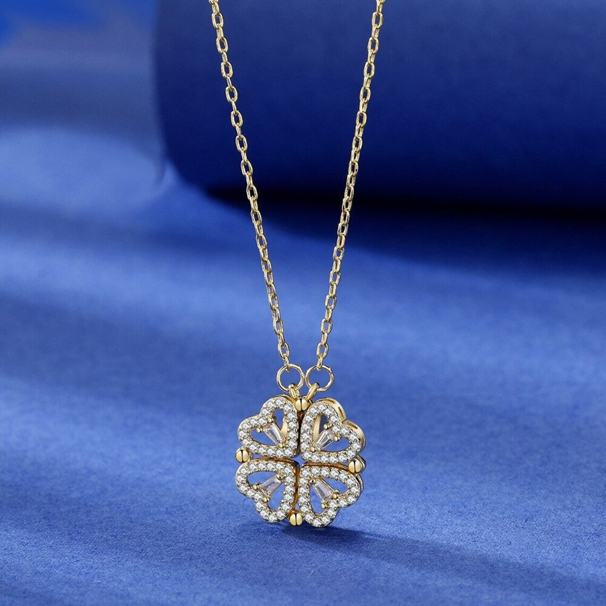 Collier trèfle à quatre feuilles - Collier trèfle à quatre feuilles