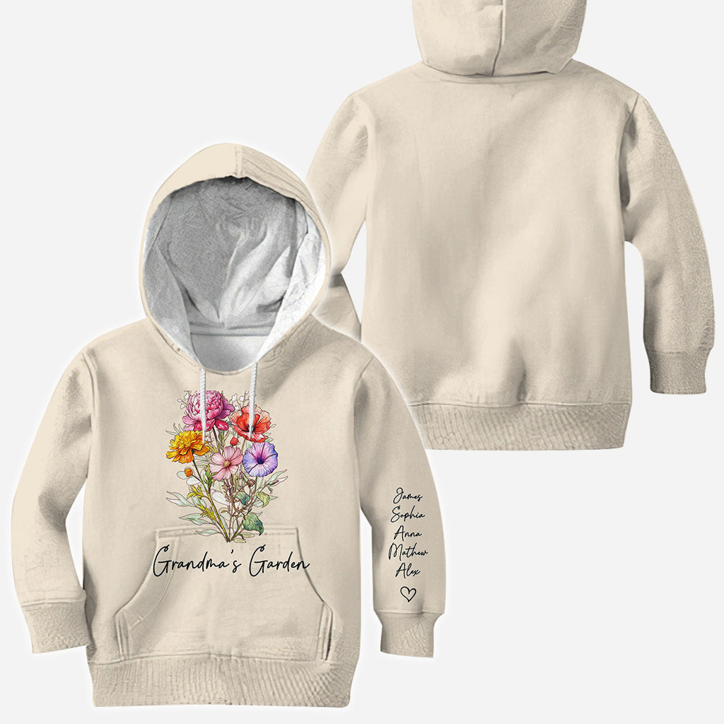 Grandma's Garden - Personalized Grandma All Over Shirt