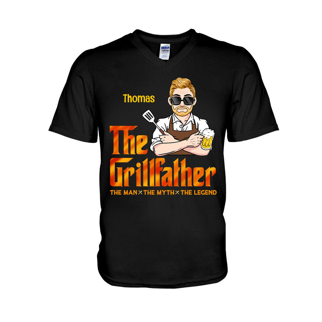 Le Père Grill - T-shirt et sweat à capuche personnalisés pour les passionnés de grillades