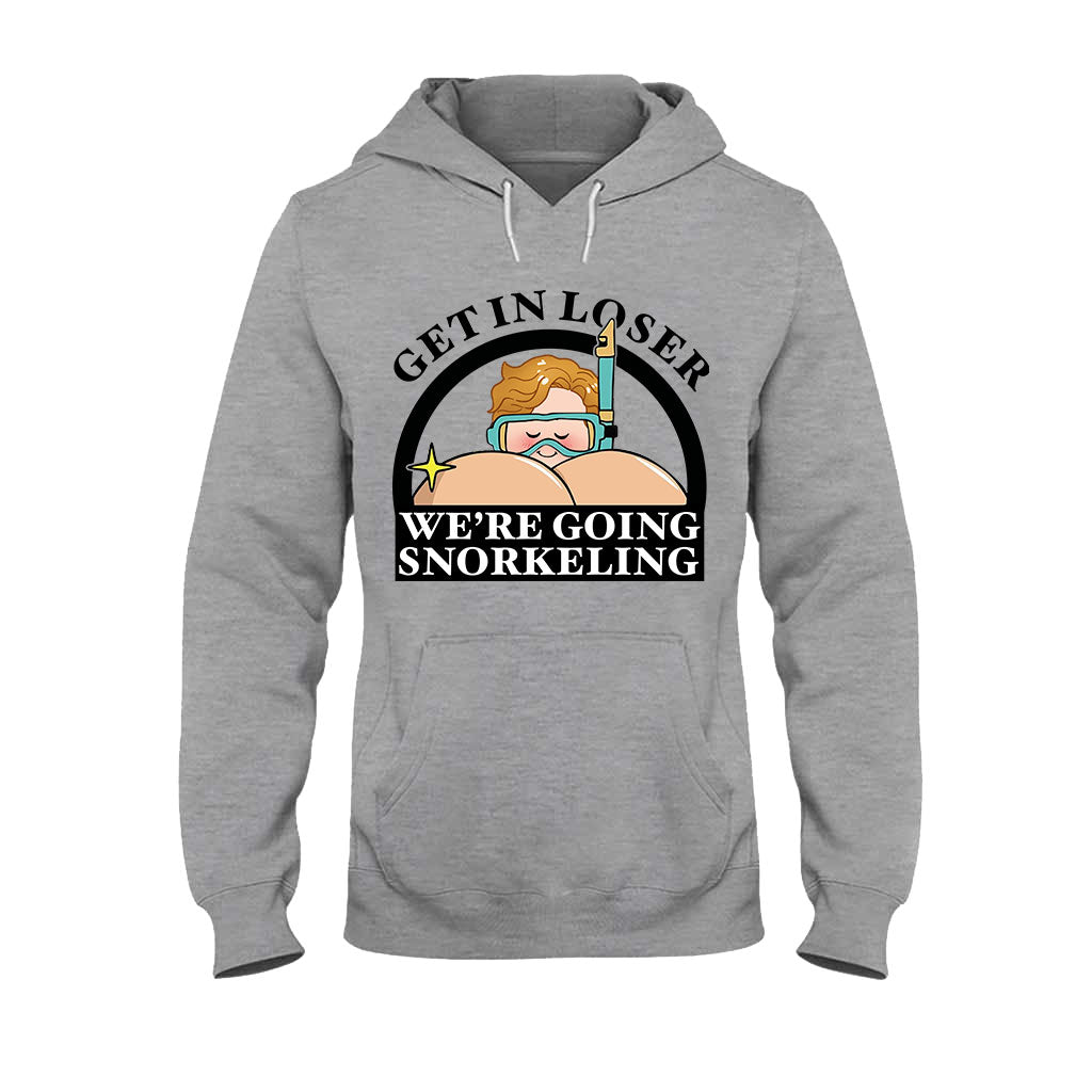 „Get In Loser“ – Lustiges Schnorchler-Shirt und personalisierter Tauch-Hoodie