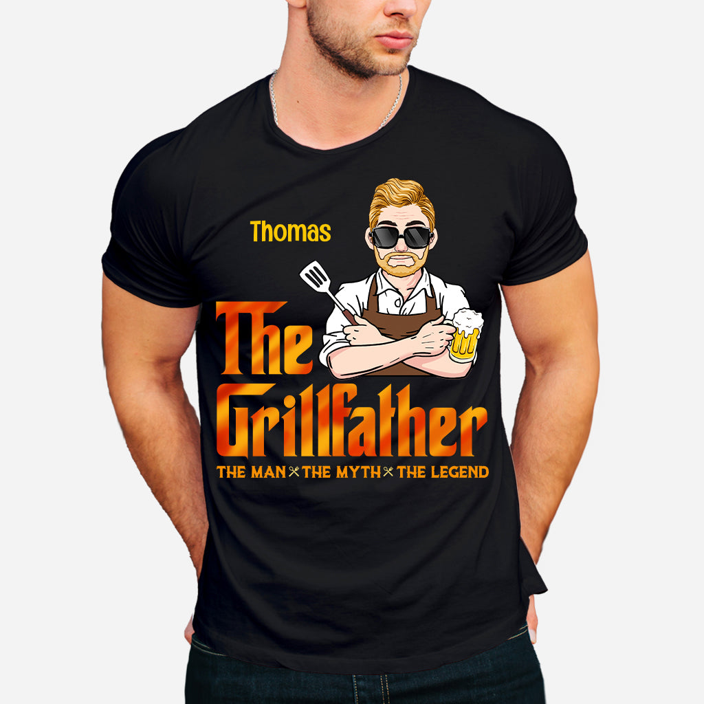 Le Père Grill - T-shirt et sweat à capuche personnalisés pour les passionnés de grillades