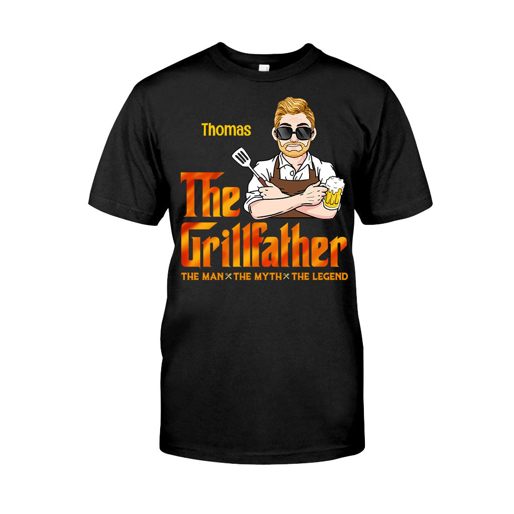 Le Père Grill - T-shirt et sweat à capuche personnalisés pour les passionnés de grillades