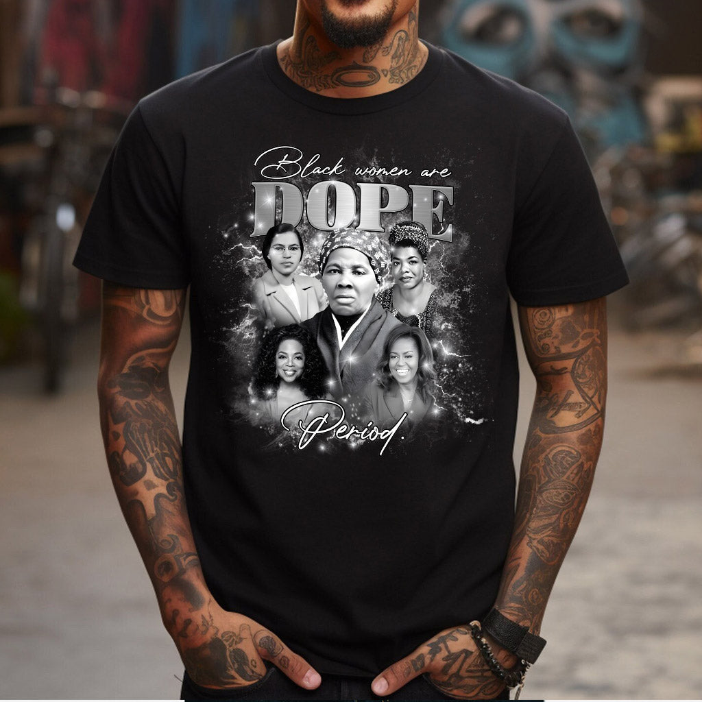 Les femmes noires sont géniales, point final - T-shirt et sweat à capuche afro-américain