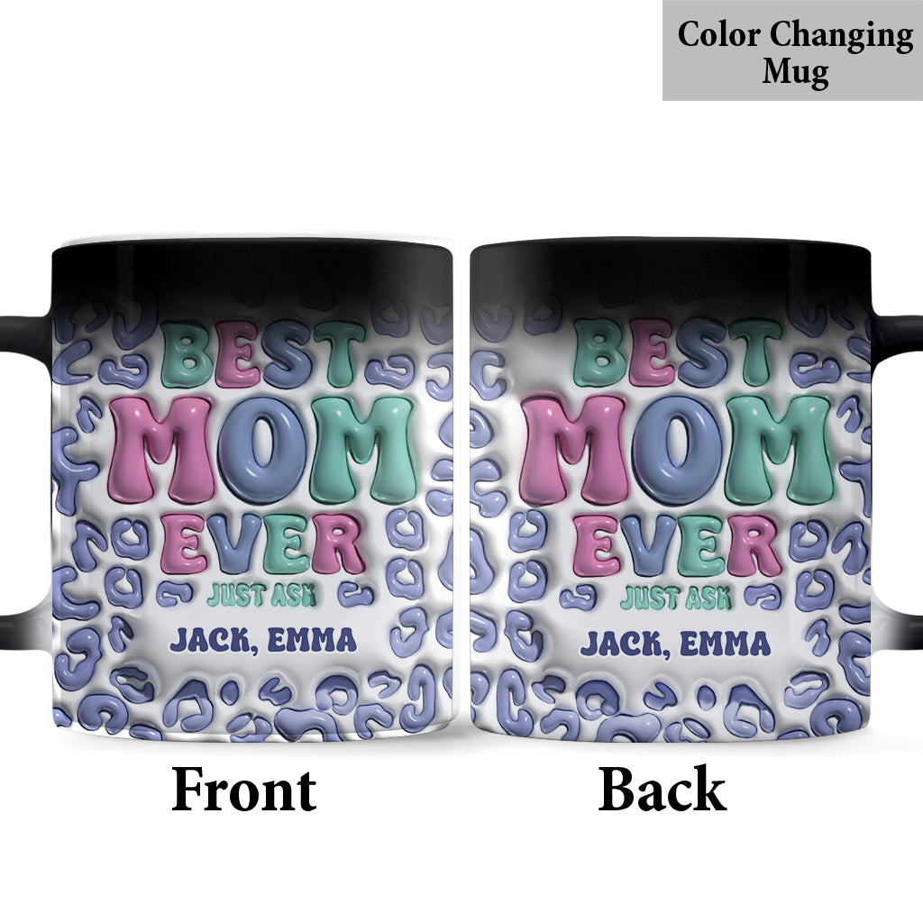 Best Mom Ever - Personalized Mother Mug