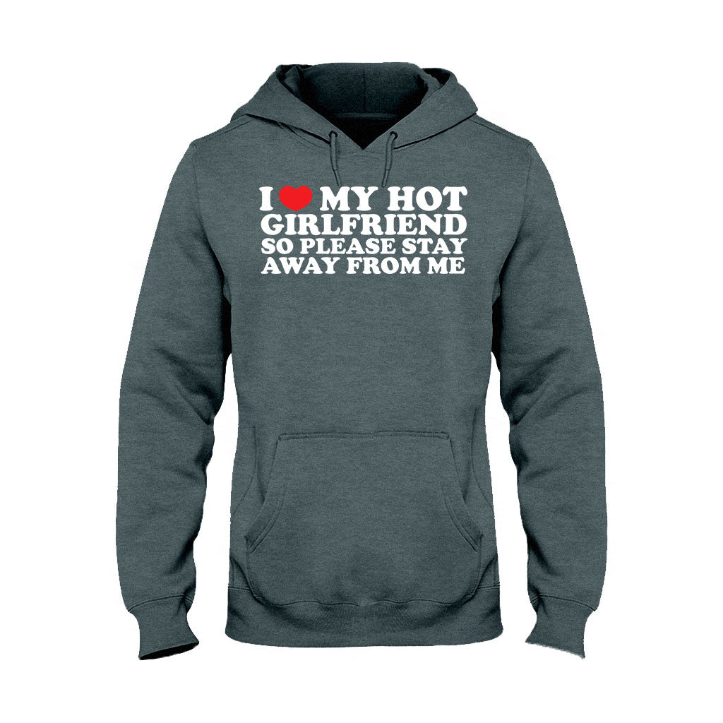 I Love My Girlfriend - Personalized Couple T-shirt And Hoodie
