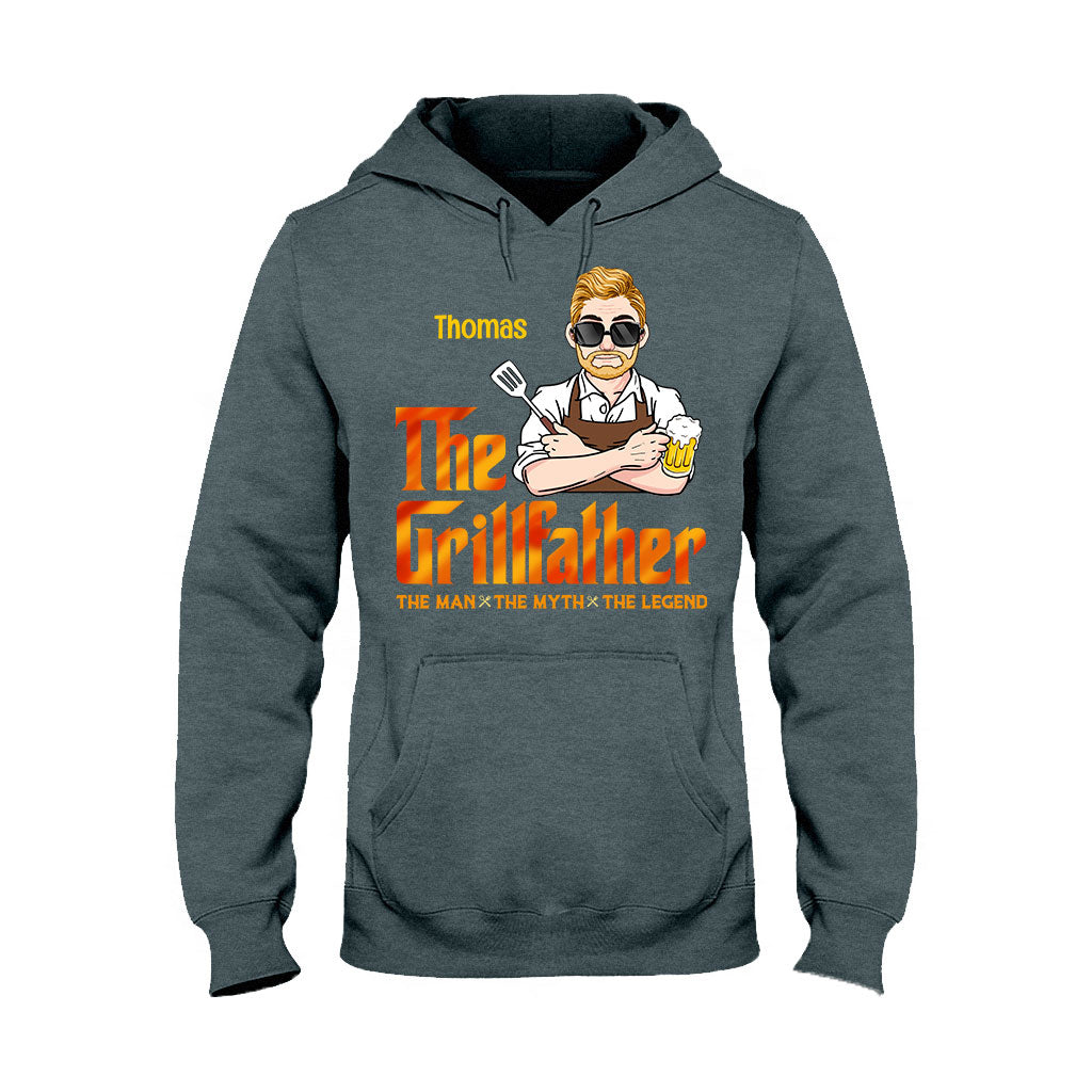 Le Père Grill - T-shirt et sweat à capuche personnalisés pour les passionnés de grillades