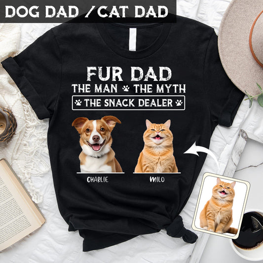Hundepapa – Personalisiertes Hunde-T-Shirt und Hoodie