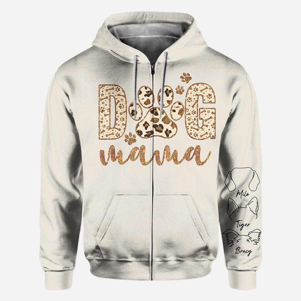 Hundemama - Personalisiertes T-Shirt mit Hundemotiv