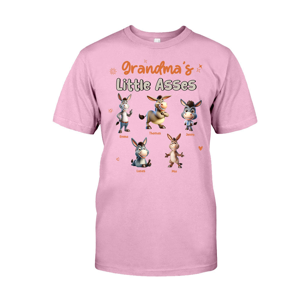 Grandma's Mom's Any Title Little Cuties - Personalized Grandma T-shirt And Hoodie