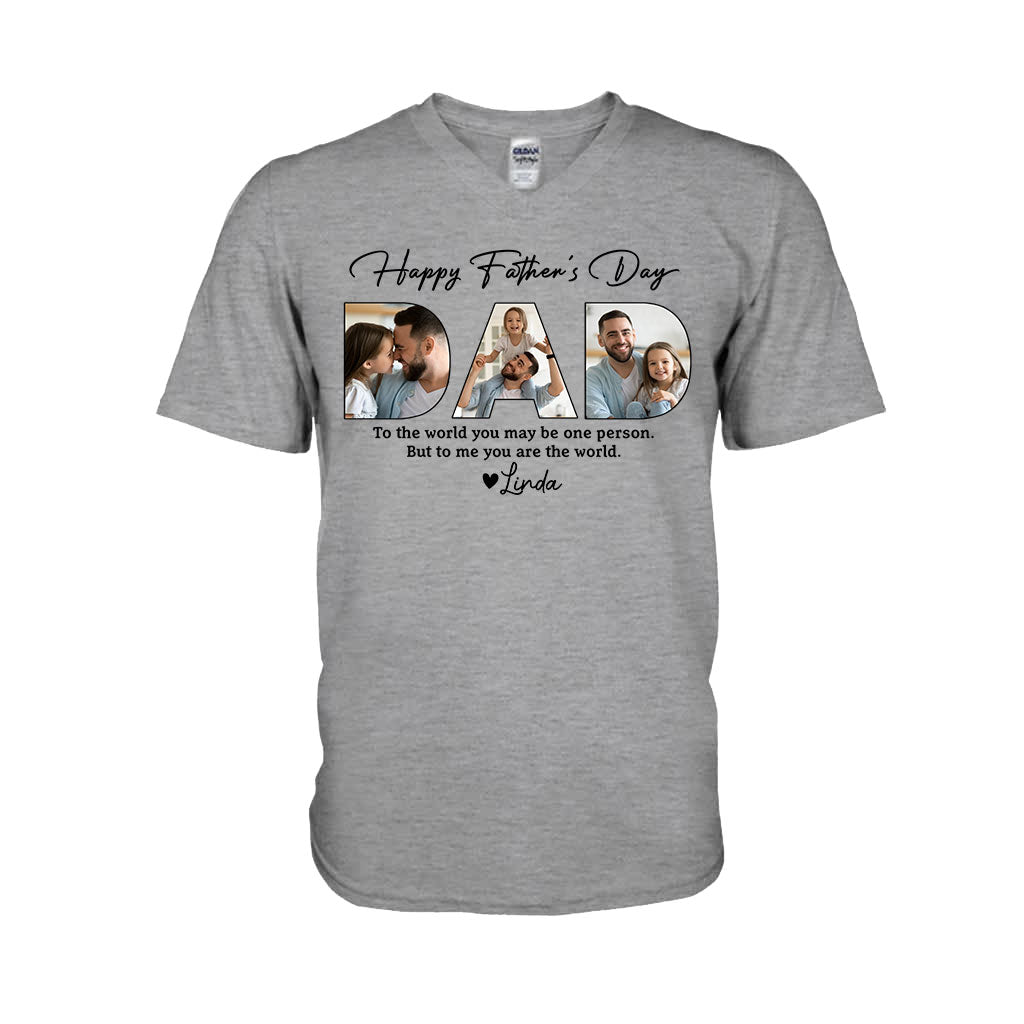 Happy Father's Day Dad - Personalized Father T-shirt And Hoodie