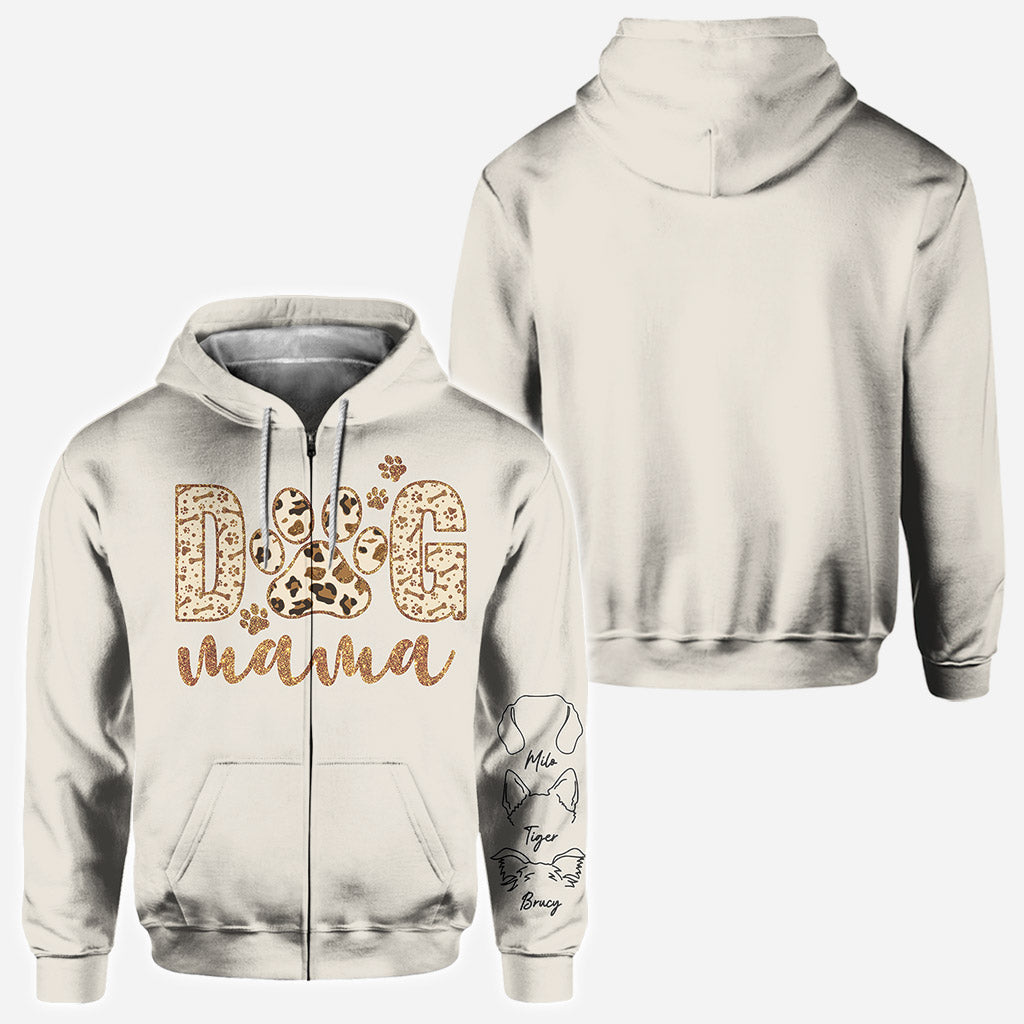 Hundemama - Personalisiertes T-Shirt mit Hundemotiv