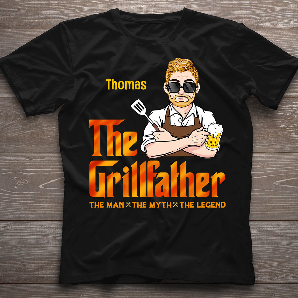 Le Père Grill - T-shirt et sweat à capuche personnalisés pour les passionnés de grillades