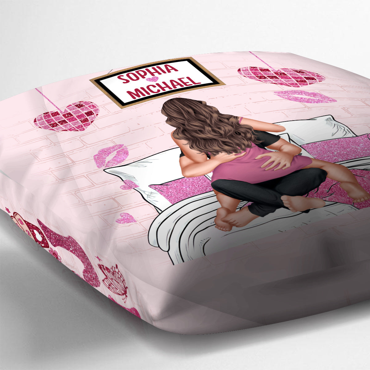 In My Lover Era - Personalized Couple Throw Pillow