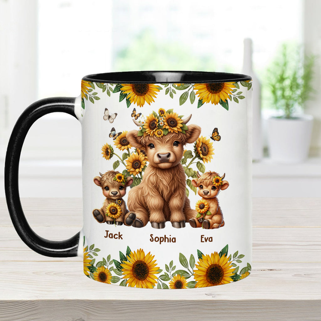 Best Moo-ther Ever - Personalized Mother Accent Mug