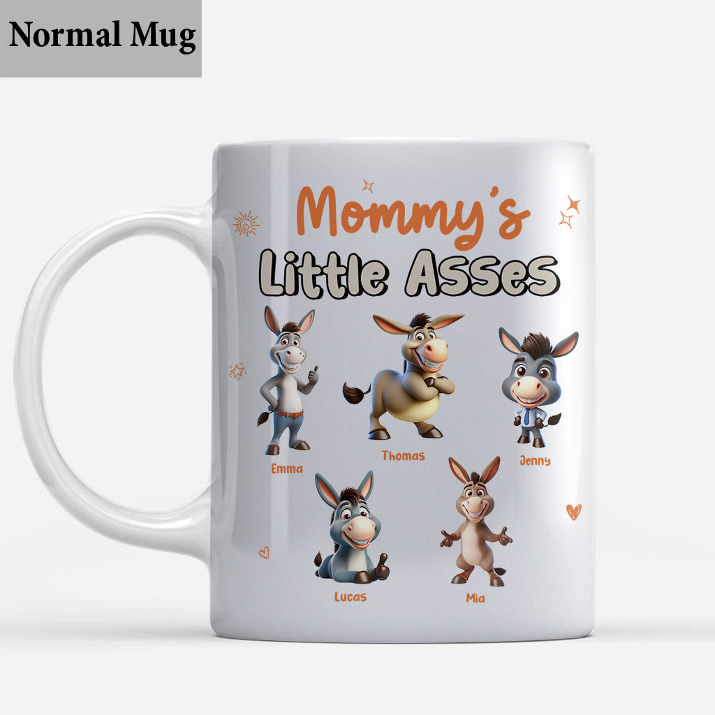 Mom's Grandma's Any Title Little Cuties - Personalized Mother Mug