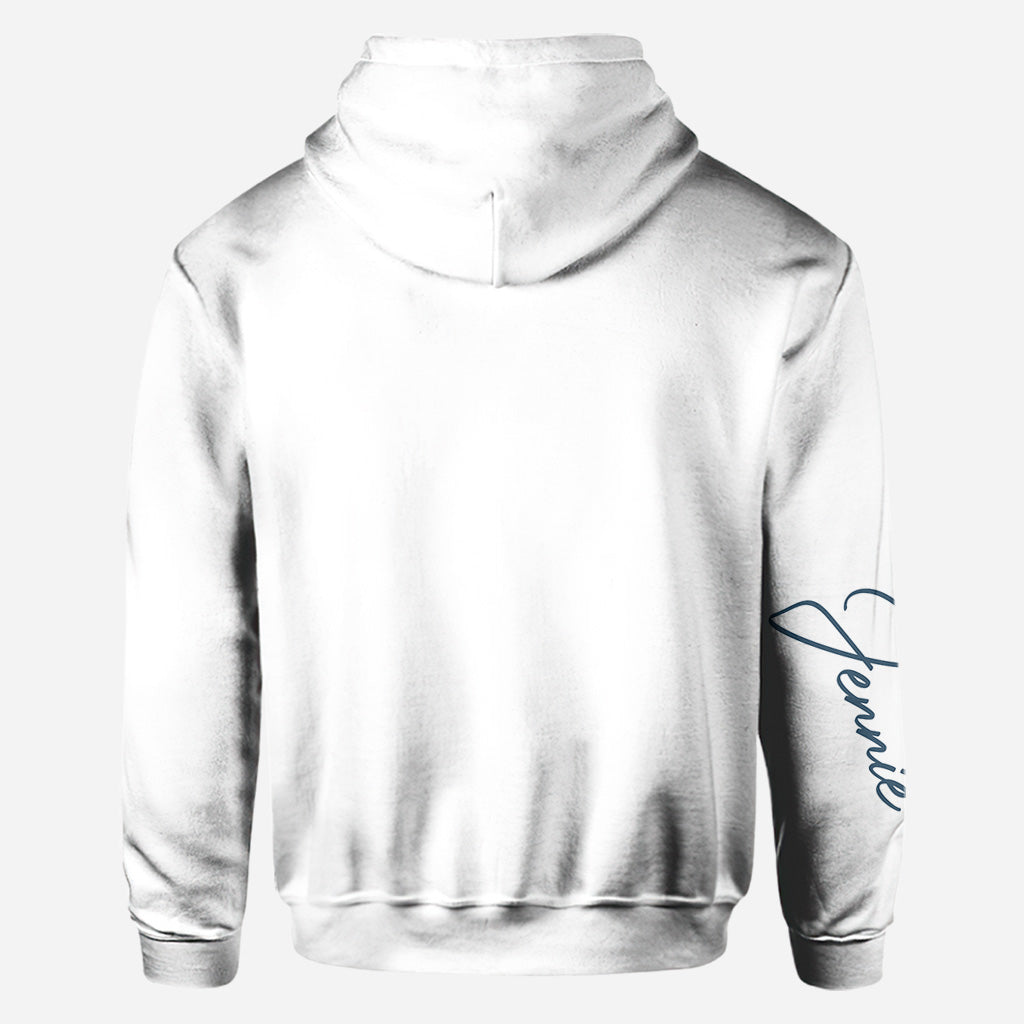 Volleyball Mom With Any Kid Name & Number - Personalized Volleyball All Over Shirt