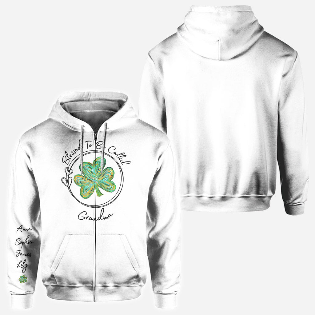 Blessed To Be Called Grandma - Personalized Grandma All Over Shirt