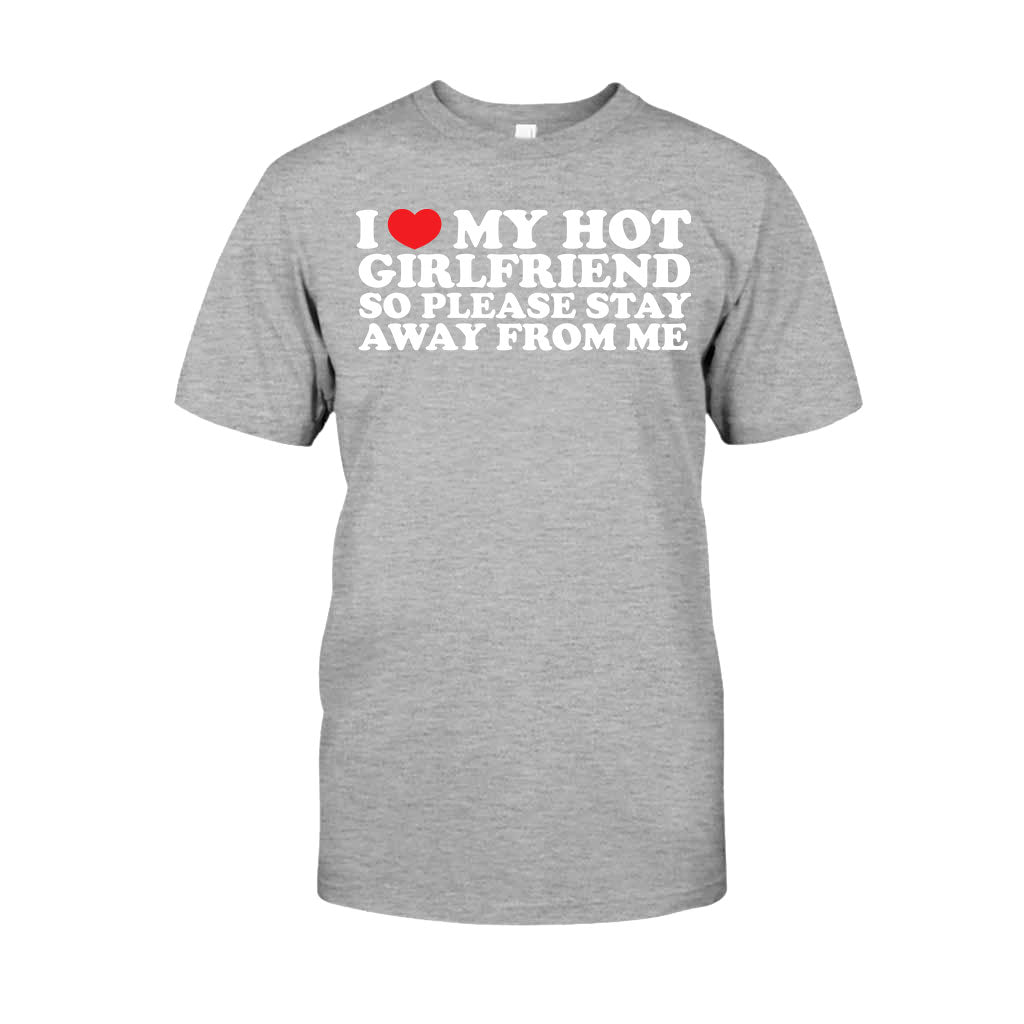 I Love My Girlfriend - Personalized Couple T-shirt And Hoodie