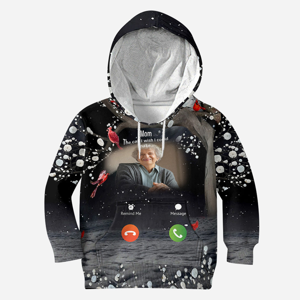 Any Title The Call I wish I Could Make - Personalized Memorial All Over Shirt