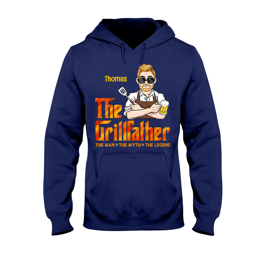 Le Père Grill - T-shirt et sweat à capuche personnalisés pour les passionnés de grillades