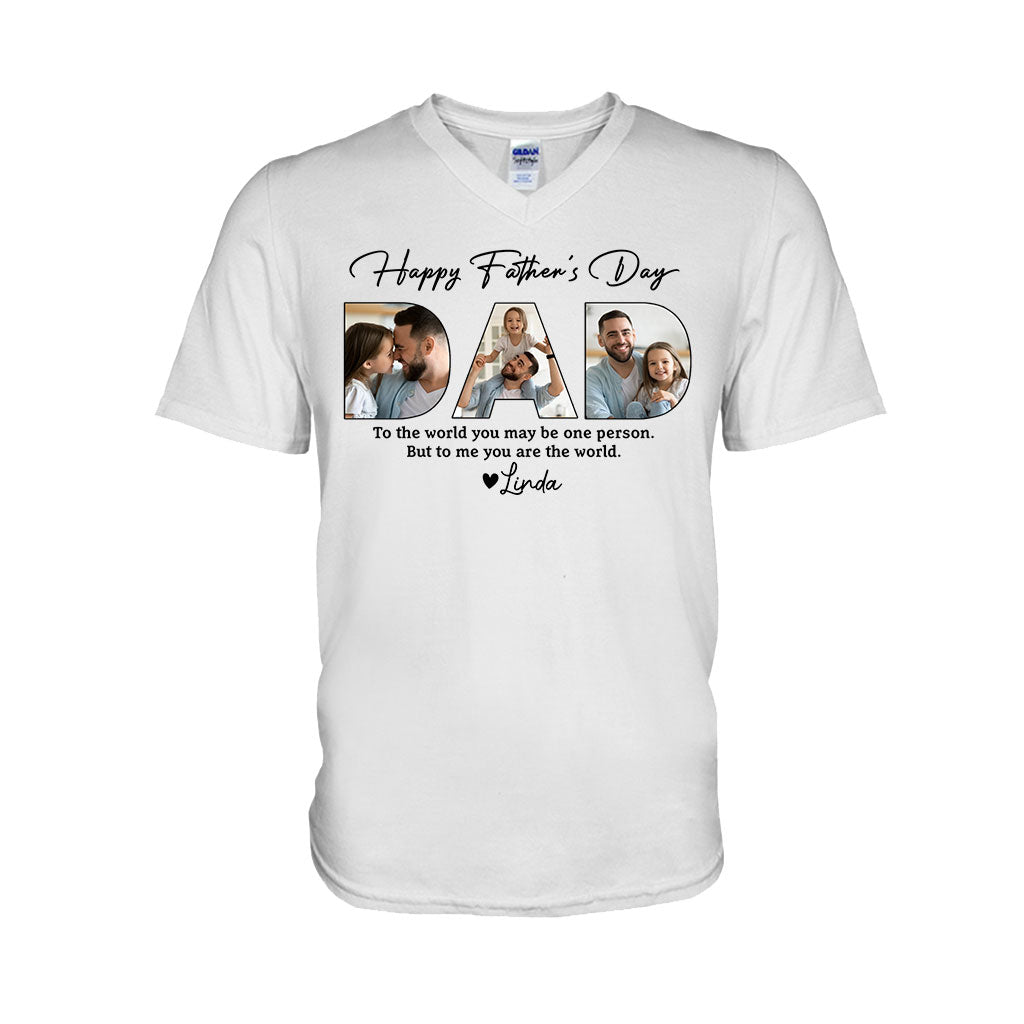 Happy Father's Day Dad - Personalized Father T-shirt And Hoodie