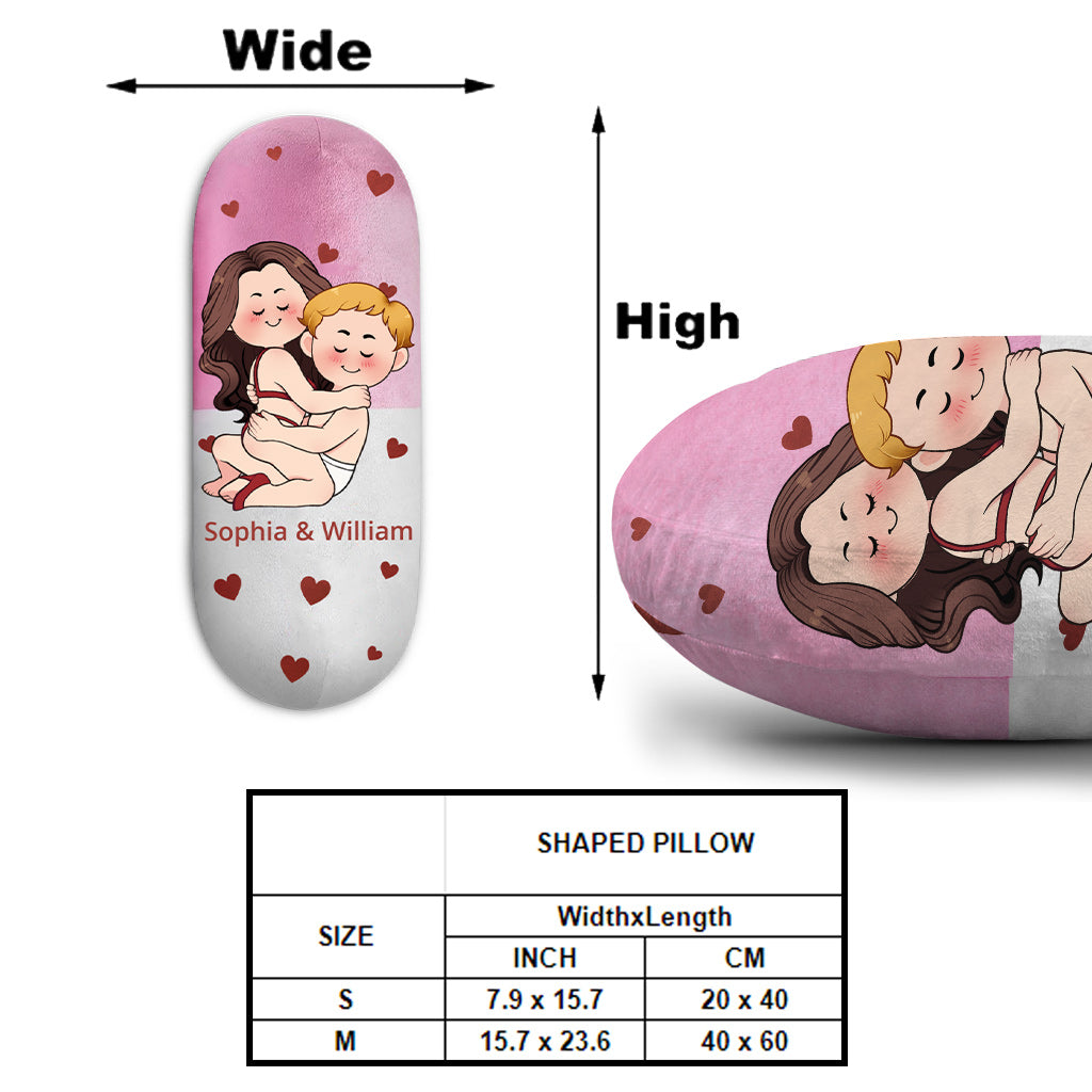 Chill Pill - Personalized Couple Shaped Pillow