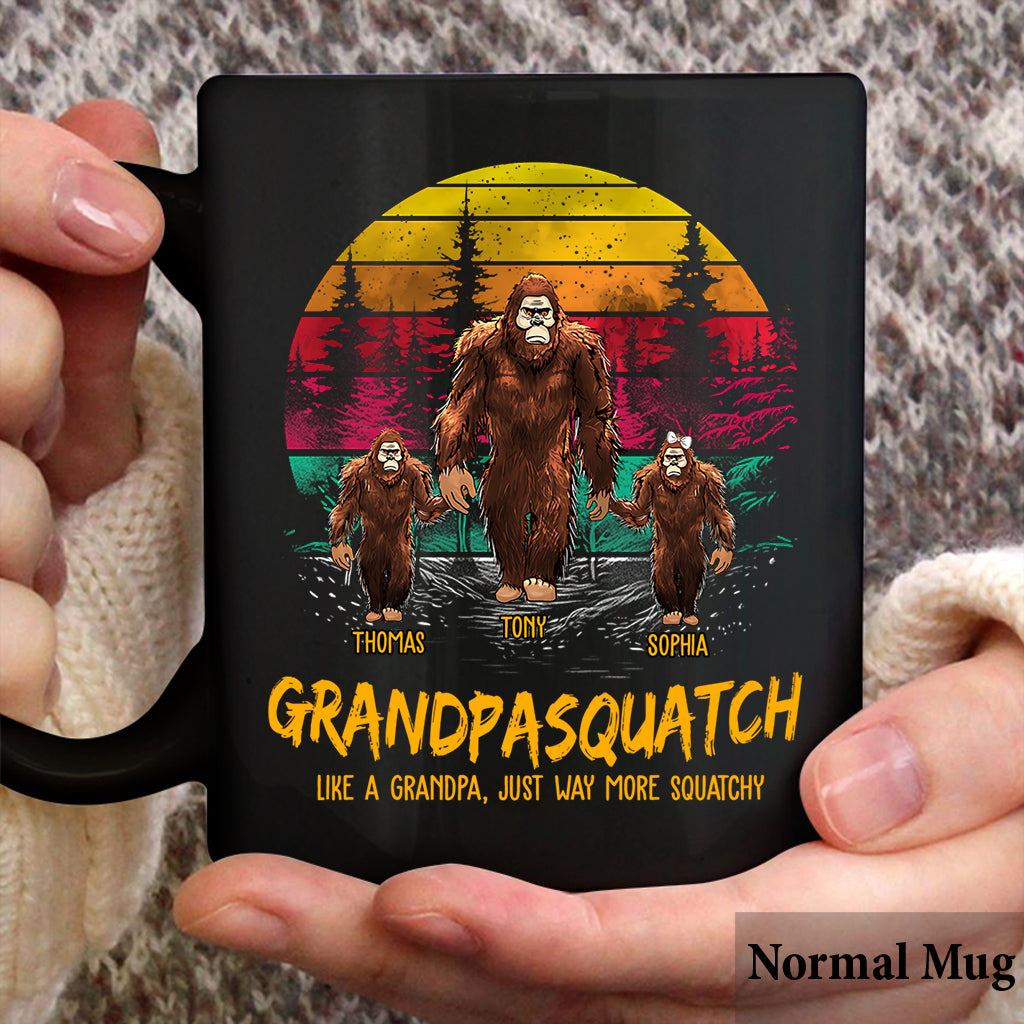 Papasquatch - Personalized Father Mug