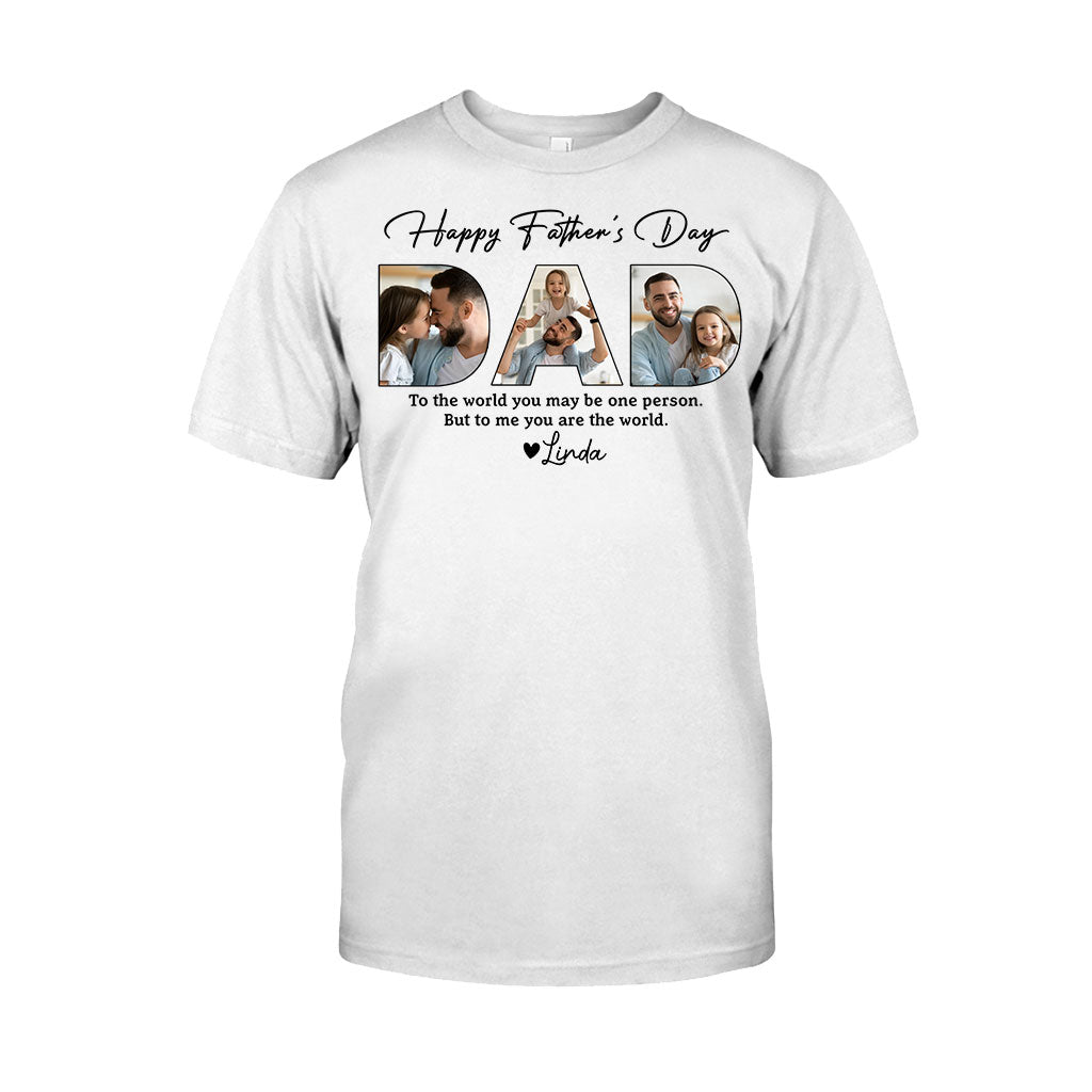 Happy Father's Day Dad - Personalized Father T-shirt And Hoodie