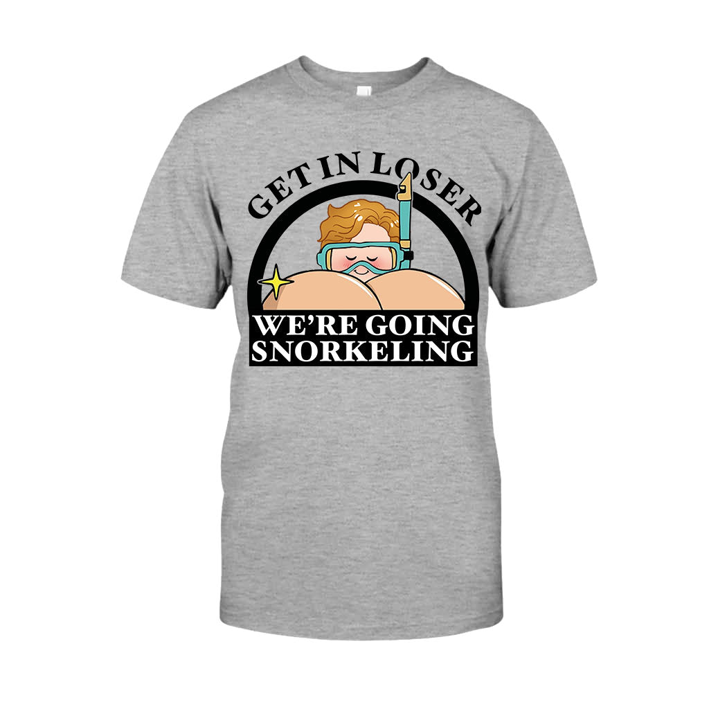 „Get In Loser“ – Lustiges Schnorchler-Shirt und personalisierter Tauch-Hoodie
