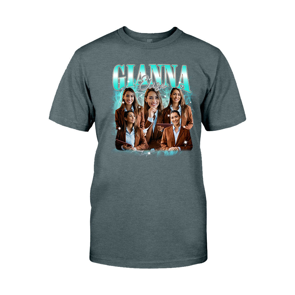 Custom Text And Photos - gift for anyone - Personalized T-shirt And Hoodie