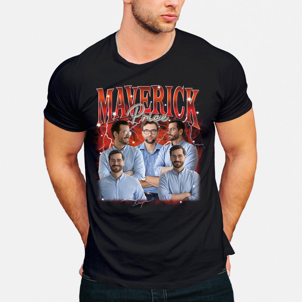 Custom Text And Photos - gift for anyone - Personalized T-shirt And Hoodie