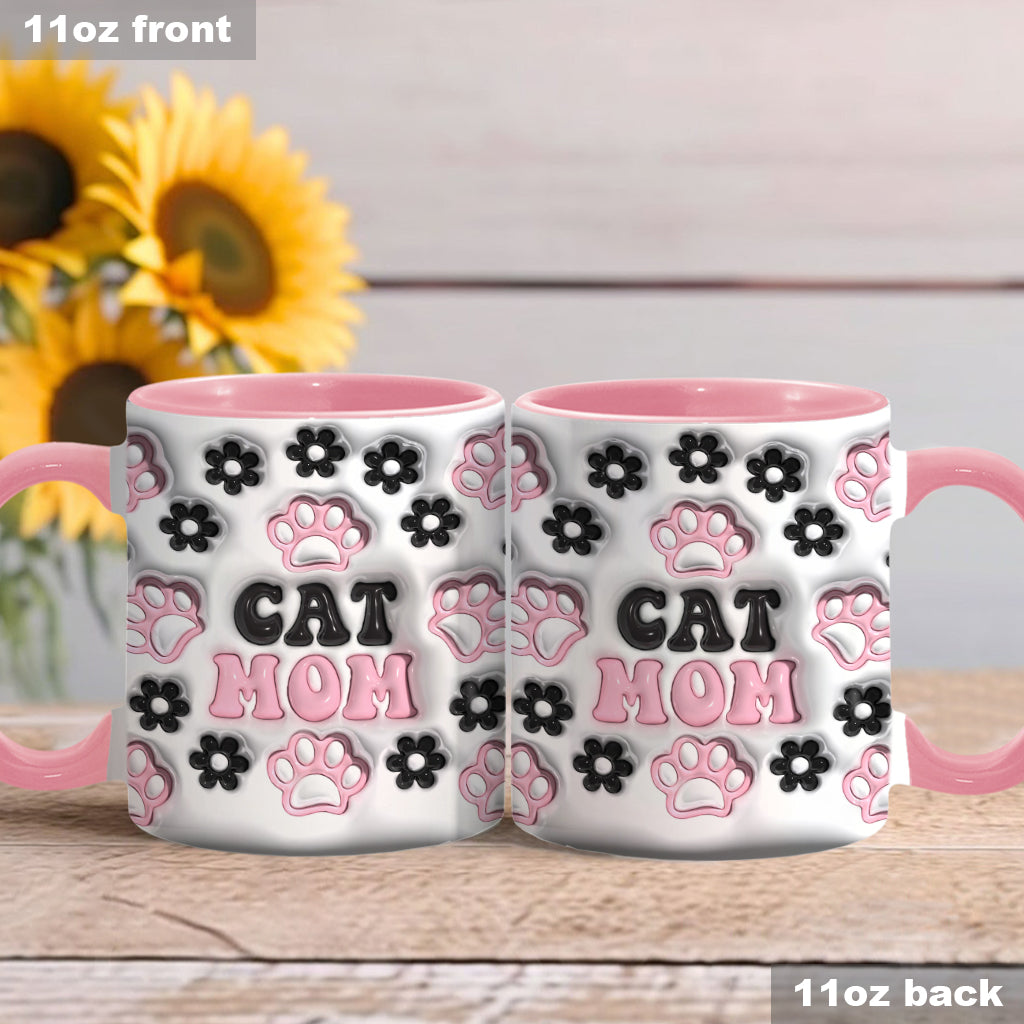 Maman de chien, maman de chat, papa de chien… - Mug personnalisé avec motif chien