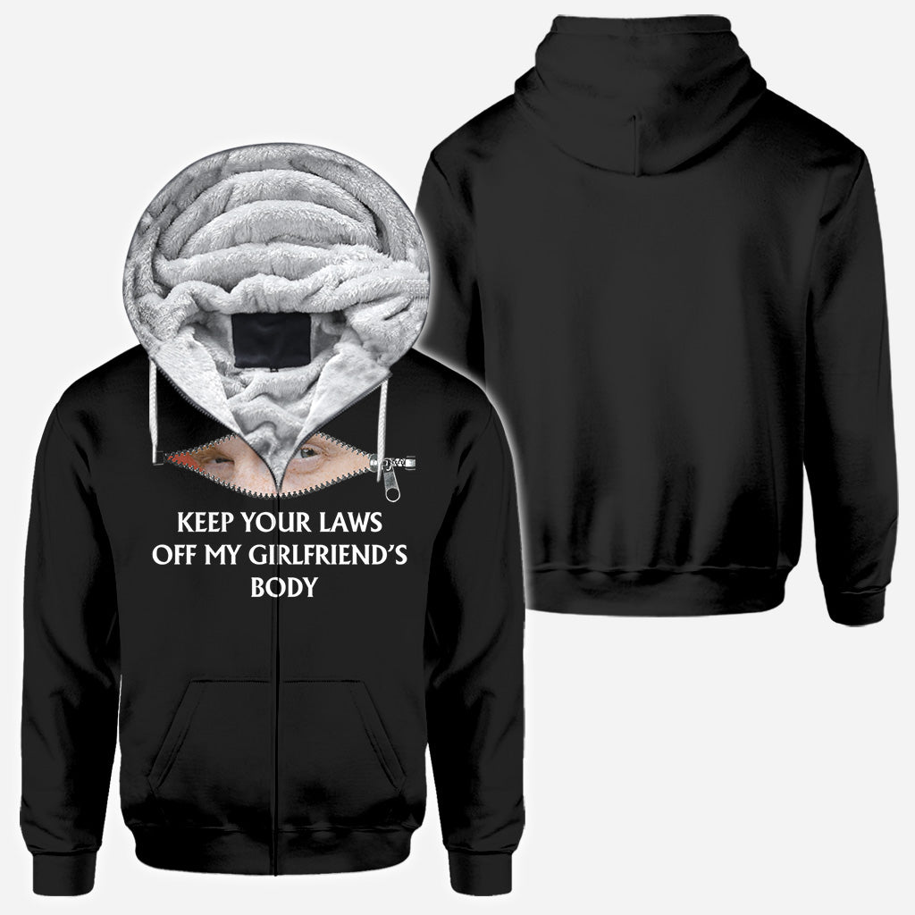 Keep Your Laws Off - Personalized Couple All Over Shirt