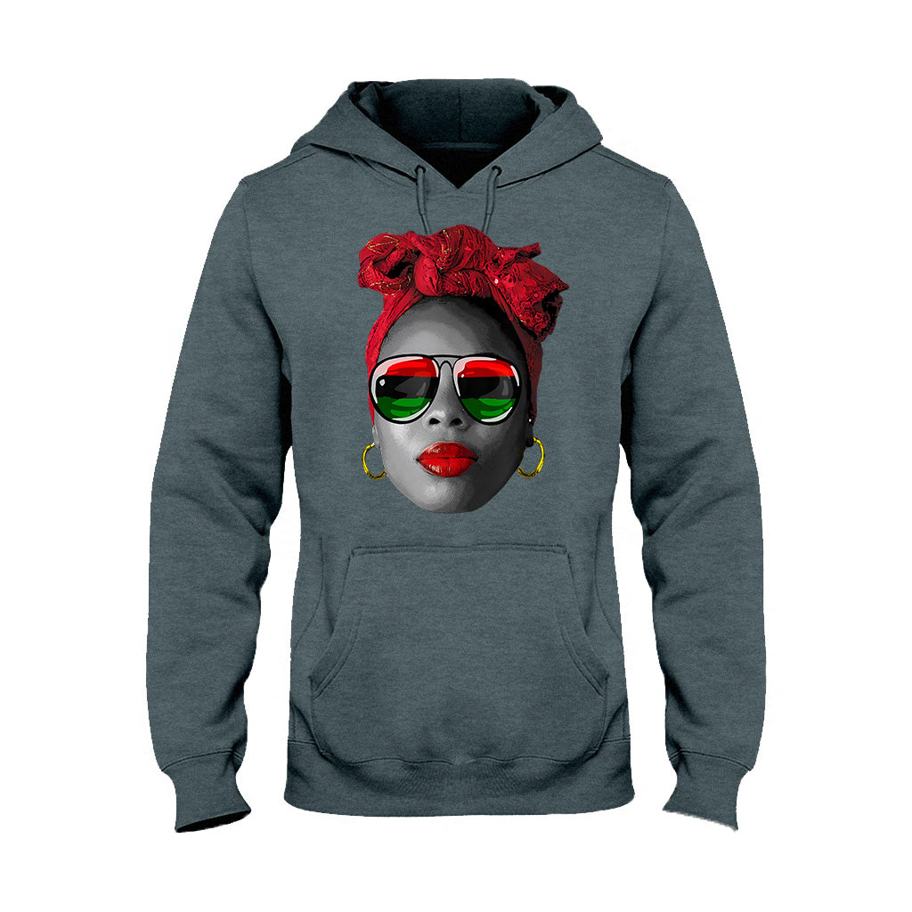Dope Proud Queen – T-Shirt und Hoodie für Afroamerikanerinnen