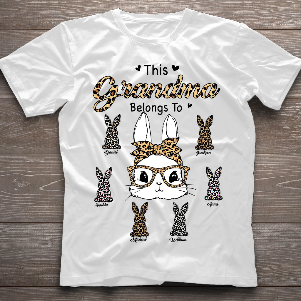 This Grandma Belongs To - Personalized Grandma T-shirt And Hoodie